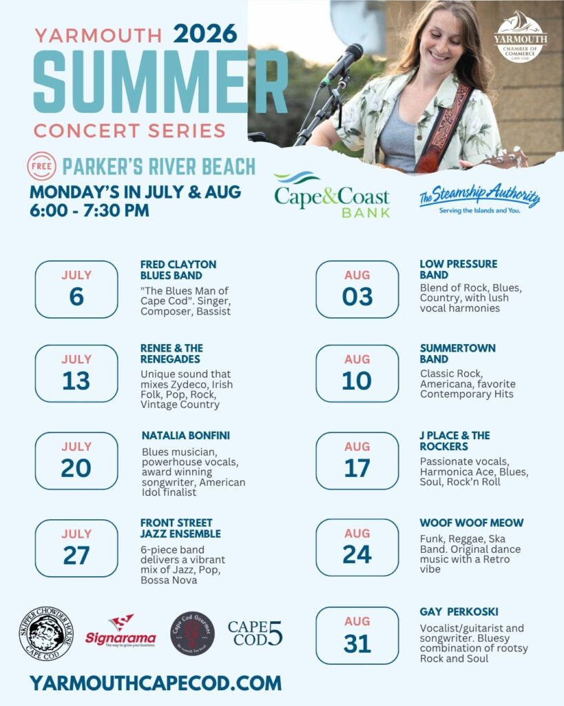 Summer Concert Series Schedule 2026